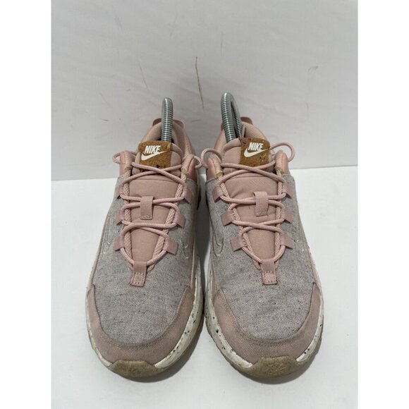 NIKE Sneakers WOMEN CRATER REMIXA PINK OXFORD-CREAM II SZ 6.5 athletic - Picture 2 of 7